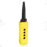 SCHNEIDER ELECTRIC Pendant Enclosure: 4 Holes, 22 mm Operator Size, Rubber Sleeve Cable Entry Type (MPN XACA04H7). Key specifications — Cable Entry Type: Rubber Sleeve; Enclosure Material: Plastic; Brand: SCHNEIDER; Number of Columns: 1.