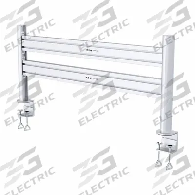 EATON TRIPP LITE Display Mount: Silver, Aluminum, Slat Wall System Mount - Multi-Monitor Slat Rail Systems