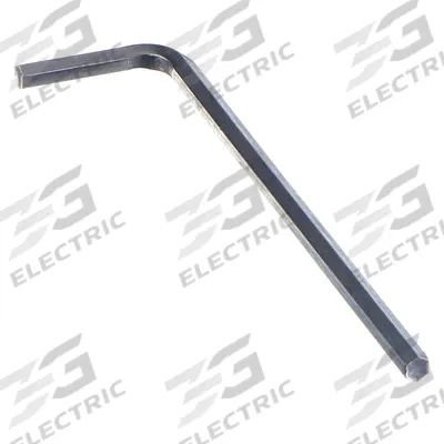 EKLIND Hex Key: 0 Ball Ends, 12 mm Tip Size, Metric, Long, Alloy Steel, Chrome - L-Shaped Hex Keys