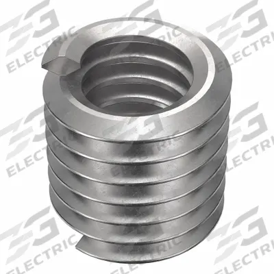 HELI-COIL Helical Insert: Tangless Tang Style, Screw-Locking, #8-32 Thread Size, Plain - Screw-Locking Tangless Helical Inserts