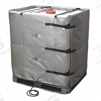 BRISKHEAT Tank Heaters: 230V AC, 2,880 W Watts, 0°F to 160°F, IP2X, IBC Totes - IBC Tote Blanket Heaters