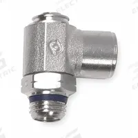 AIGNEP USA Universal Flow Control: Elbow Fitting, Screwdriver Slot, 1/8 in Valve Body Size (MPN 88973-02-02). Key specifications — attr947203: Stainless Steel; attr947205: AIGNEP USA.