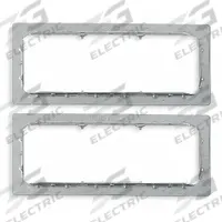 STI Wall Plates: Rectangular, 2 in Overall Ht, 12 in Overall Lg, 6 in Overall Wd (MPN EZP333W). Key specifications — Brand: STI; Shape_Broad: Rectangular.