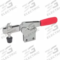 JW WINCO Horizontal Acting Toggle Clamp: Horizontal Handle, Flange Base Mounting, 78 mm Arm Lg (MPN 820.1-230-NC-NI). Key specifications — Brand: JW WINCO.
