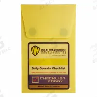 IDEAL WAREHOUSE INNOVATIONS, INC. Checklist Caddy Kits for Aerial Work Platform: 5 PK (MPN 70-1074-CP). Key specifications — Product Type: Checklist Caddy Kits; Manufacturer Part Number: 70-1074-CP; Compatible with Manufacturer Model Number: 70-1079-CP; Compatible with Grainger Part Number: 794LK7; Brand: IDEAL WAREHOUSE INNOVATIONS, INC..
