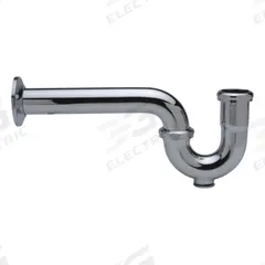 ZURN Trap: Brass, Chrome-Plated, Silver, 1 1/2 in_1 1/4 in Nominal Pipe Size, 12 1/2 in Overall Lg (MPN ZR370-PC). Key specifications — Finish: Chrome-Plated; Includes: Escutcheon; Includes Cleanout: Yes; Brand: ZURN.