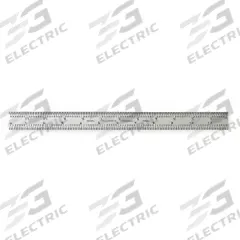 STARRETT Combination Square Blade: Inch/Metric, Inches/Millimeters (MPN CB6-4R). Key specifications — attr1182138: Chrome; attr1182139: C11H-6-4R; attr1182150: Satin; attr1182140: 2ZUP8; attr1182145: Bevel Protractor; attr1182149: STARRETT; attr1182151: 4R; attr1182152: Inches.