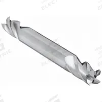 APPROVED VENDOR Square End Mill: Carbide, Double End, 4 Flute, 1/4" Mill Dia, 1/2" LOC, 2-1/2" OAL (MPN 236-001080)