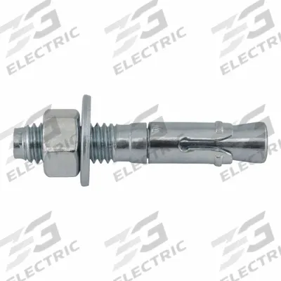DEWALT Wedge Anchor: 2 1/4 in Overall Lg, 3/8 in Dia, 3/8"-16 Thread Size, 7/8 in Thread Lg - Steel Wedge Anchors