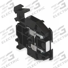 SQUARE D Terminal Block: DIN Rail Mounting Type, Screw Clamp Wire Termination, 2 Wire Terminals (MPN 9080GMB6). Key specifications — Brand: SQUARE D; For Minimum Wire Size: 22 AWG.