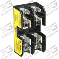 BUSSMANN Fuse Block: Open Block Design, 2 Pole, 600 V AC, Quick Connect/Screw, Non-Indicating (MPN BG3012SQ). Key specifications — Brand: BUSSMANN.