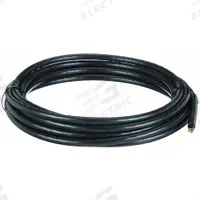 CHAINFLEX Motor Cable: 8 AWG, 4 Conductors, 25 ft, PVC Jacket, 1,000 V (MPN CF30-100-04-25). Key specifications — Conductor Material: Copper; Conductor Configuration: Single; Minimum Bend Radius Factor - Fixed: 4 x OD; Minimum Bend Radius Factor - Flexible: 6 x OD; Includes Ground: Yes; Minimum Bend Radius Factor - E-Chain: 7.5 x OD; Resistance Properties: Heat Resistant; Standards: cRUus.
