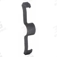 Conduit to Drop Wire Rod Clip: 12 AWG to 8 AWG, Steel, 25 lb Load Capacity (MPN BW4). Key specifications — Manufacturer Part Number: BW4; Material: Steel; Color: Black; Finish: Zinc Plated; Load Capacity: 25 lb; For Use With: MC/AC Cable; Wire Range: 12 AWG to 8 AWG; Standards: UL/CUL.