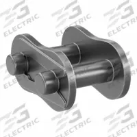 TSUBAKI Connecting Link: Connecting, Single Strand, 08B, 1/2 in Pitch, 23/32 in Chain Overall Wd (MPN RS08BCL). Key specifications — Brand: TSUBAKI.