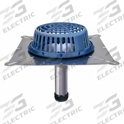 ZURN Roof Drain: 13 5/8 in Overall Dia, 17 in Overall Ht, 18 1/2 in Overall Wd - Replacement Roof Drains & Roof Drain Bodies