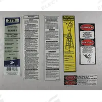 LOUISVILLE Label Kit: For 1CMR3/1CMR4/1CMR5/1CMR6/1CMR7/33J674/36Y477/36Y478 (MPN PK-FS1400HD). Key specifications — For Use With Grainger Item Number: 1CMR3; For Use With Mfr. Model Number: FS1403HD; Fits Brand: Louisville Ladder; Product Type: Label Kit; Brand: LOUISVILLE.