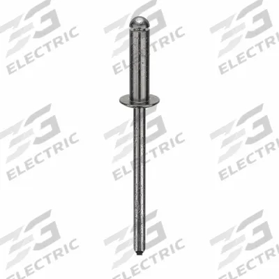 APPROVED VENDOR Blind Rivet,1 17/20" L,0.156" dia,PK500: Inch, 1 27/32 in Overall Lg, 35/64 in Body Lg - Domed-Head Blind Rivets