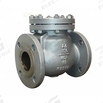 MILWAUKEE VALVE Swing Check Valve: Swing, Inline Valve Body, 4 in Pipe Size, Flange x Flange - Carbon Steel Inline Swing Check Valves