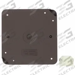HUBBELL Device Box: 4 in Square Box (MPN HBL4PB). Key specifications — Brand: HUBBELL; Product Type: Device Box; Compatible Product Type: 4 in Square Box.