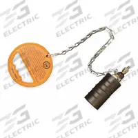 TEST-TITE Test Plug: For 4 in – 6 in Pipe, Handle and Chain Tether, Textured Body Surface (MPN 83246). Key specifications — Plug Seal Material: Natural Rubber; Body Type: Textured Body.