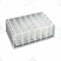 MTC BIO Deep-Well Well Plate: Sterile, 48 Wells, 4.6 mL, 18 mm Dia, RNase/DNase Free, Square (MPN D3048-01S). Key specifications — Brand: MTC BIO; Body Color: Colorless; RNase/DNase Free: Yes; Well Shape: Square; Material: Polypropylene.