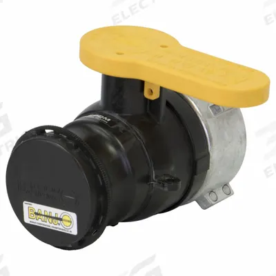 BANJO Manual Two-Way Ball Valve: 2 in, Polypropylene, Straight - Polypropylene Ball Valves