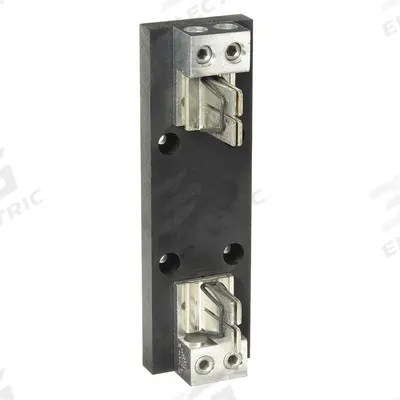 MERSEN Fuse Block: Open Block Design, 1 Pole, 250 V AC, Box Lug - Fuse Blocks for UL Class H & K Fuses