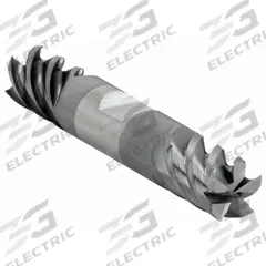 CLEVELAND Square End Mill: Carbide, TiAlN Coated, Double End, 5 Flute, 1/2" Mill Dia, 5/8" LOC (MPN C80106)
