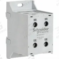 SCHNEIDER Enclosed Power Distribution Block: Finger-Safe, Lug, Lug (MPN NSYEBAP25622). Key specifications — Mounting Type: Surface; Brand: SCHNEIDER; For Conductor Material: Aluminum.