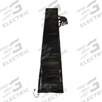 POWERBLANKET Concrete Curing Blanket: Concrete Curing, 4 ft x 21 ft, 4 ft Wd, 21 ft Lg, 5/8 in Thick (MPN MD0320). Key specifications — Brand: POWERBLANKET; Color: Black; Product Type: Concrete Curing; Standards: CE; Wattage Output: 960 W; Voltage: 120V AC; Size (WxL): 4 ft x 21 ft.
