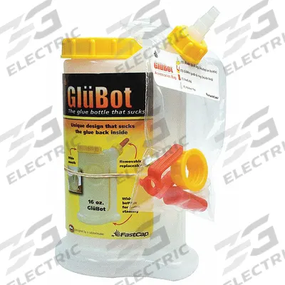 FAST CAP Glue Dispenser: 16 fl oz Capacity - Adhesive Dispensing Bottles