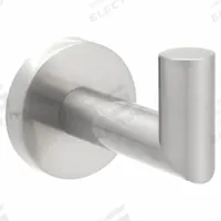 TAYMOR Robe Hook: 2 in x 2 in x 2 7/8 in, Zinc, Satin, Mounting Plates/Nylon Anchors/Screws (MPN 04-SN2801). Key specifications — Brand: TAYMOR; Material: Zinc.
