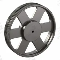 CONTINENTAL Gearbelt Pulley: Plain, 14 mm Pitch, For 105 mm Belt Wd, 140 Teeth, 1 in Bore Dia (MPN R-140S-MPB). Key specifications — Brand: CONTINENTAL; Sub-brand: SilentSync.