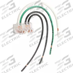 Switch Wiring Module: SNAPconnect(R) II, 120/277V AC, 15 A_20 A, 3 Wire, 6 in Wire Lg (MPN SNAPSPP2NA). Key specifications — Manufacturer Part Number: SNAPSPP2NA; Brand: HUBBELL; Voltage Rating: 120/277V AC; Compatible Series: SNAPconnect(R) II; Wire Type: Stranded; Connector Type: Pigtail.