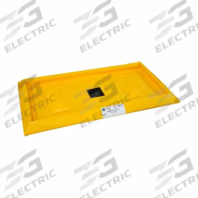 ENPAC Pellet Deflector: Pellet Deflector, 2 in x 4 in x 3 in, 14.5 gal Spill Capacity - Railroad Track Berms