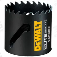DEWALT Hole Saw: 2 1/8 in Saw Dia., 3 Teeth per Inch, 1 3/4 in Max. Cutting Dp, 5/8"-18 Thread Size (MPN DAH3218). Key specifications — attr1098070: 3; attr1098087: DEWALT; attr1098073: 5/8"-18.