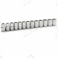 GEARWRENCH Socket Set: 1/2 in Drive, 13 Piece, 6-Point, Metric, 12 mm to 24 mm (MPN 80702). Key specifications — attr1224269: 1/2 in; attr1204685: Not Tether Capable; attr1204650: 12 mm to 24 mm; attr1204673: Socket Bits Not Included; attr1204688: GEARWRENCH; attr1224230: Friction; attr1224354: No Thin Wall; attr1206170: Standard Sockets.
