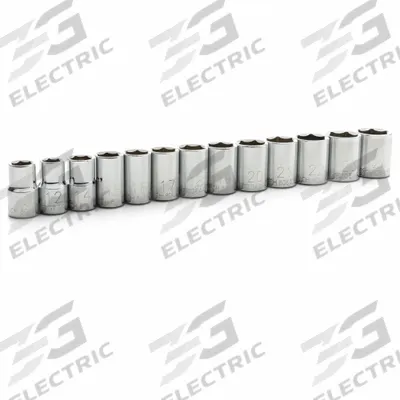 GEARWRENCH Socket Set: 1/2 in Drive, 13 Piece, 6-Point, Metric - Metric Socket Sets with Drive Tools