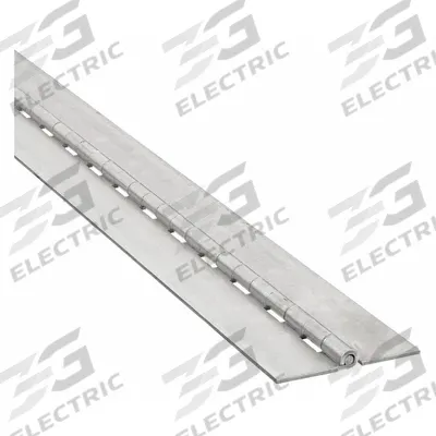 APPROVED VENDOR Piano Hinge: Aluminum, 72 in Leaf Ht - Full Surface-Mount Piano Hinges
