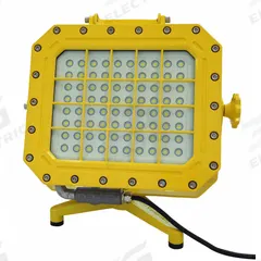 LIND EQUIPMENT Flood Light: 24,000 lm Max Brightness, LED, 1, 1 Brightness Levels, 1 Lamp Heads (MPN XP980LED-FS). Key specifications — Frame Color: Yellow; Lighting Technology: LED; Operating Voltage: 90 to 277V AC; Brand: LIND EQUIPMENT; No. of Brightness Levels: 1.