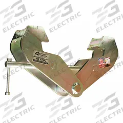 OZ LIFTING PRODUCTS Beam Lifting Clamp: Beam Flange Clamp, Steel, 12 5/8 in Max Jaw Opening, Shaft (MPN OZ10BCA). Key specifications — Material: Steel; Beam Mount Location: Top; Brand: OZ LIFTING PRODUCTS.