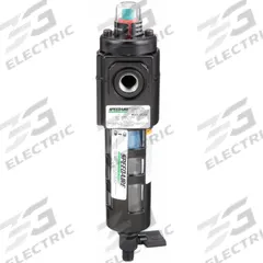 SPEEDAIRE Pneumatic Oil Filter: Coalescing, 1/4 in NPT, 0.01 micron, 10.5 cfm, Plastic Bowl, Compact (MPN 4ZL24). Key specifications — attr110055: Compact; attr110008: SPEEDAIRE.