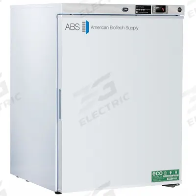 AMERICAN BIOTECH SUPPLY Lab Refrigerator: 5.2 cu ft, Undercounter, 1°C to 10°C - High Performance Lab Refrigerators