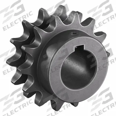 TRITAN Roller Chain Sprocket: 60-2, For 3/4 in Chain Pitch, 1 7/16 in Bore Dia - Size 60-2 Fixed-Bore Roller Chain Sprockets