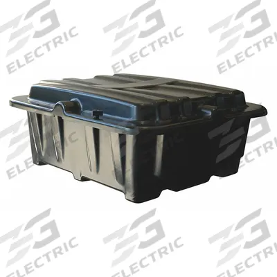 QUICKCABLE Battery Box: Commercial Vehicles, Dual Group 8D Fits Battery Size Group - Commercial Battery Boxes