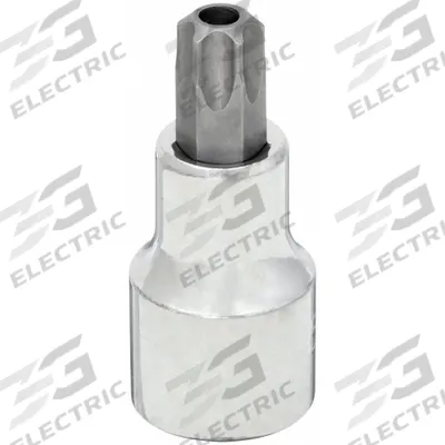 WESTWARD Socket Bit: 1/2 in Drive Size, Torx Tip, T60 Tip Size, 2 1/2 in Overall Lg - Torx Bit Sockets