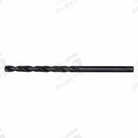 MILWAUKEE Jobber Length Drill Bit: 9/64", 135° Split Point, Black Oxide HSS, Parabolic Flute (MPN 48-89-2715). Key specifications — attr1225567: 0.1406.