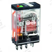 SCHNEIDER General Purpose Relay: Socket Mounted, 15 A Current Rating, 120V AC, SPDT, L Socket (MPN RPM12F7). Key specifications — Brand: SCHNEIDER; Base Type: Square; Mounting Style: Plug-In; Pin Shape: Flat; Electrical Connection: Quick-Connect; Manufacturer Part Number: RPM12F7; Series: Harmony™ RPM Series.