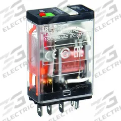 SCHNEIDER General Purpose Relay: Socket Mounted, 15 A Current Rating, 120V AC, SPDT, L Socket (MPN RPM12F7). Key specifications — Brand: SCHNEIDER; Base Type: Square; Mounting Style: Plug-In; Pin Shape: Flat; Electrical Connection: Quick-Connect; Manufacturer Part Number: RPM12F7; Series: Harmony™ RPM Series.