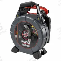 RIDGID Drain Inspection Camera: SeeSnake® microREEL, 100 ft Lg., 4 in Max. Pipe Dia., Fixed, Wifi (MPN 70803). Key specifications — attr533196: Wifi; attr533197: SeeSnake® microREEL; attr553412: Included; attr529323: CS6X VERSA; attr529308: 70803.